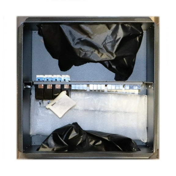 Panduit PZRFEKIT3 Loaded Fiber Optic Floor Expansion Patch Panel Enclosure, 96/36 Fiber