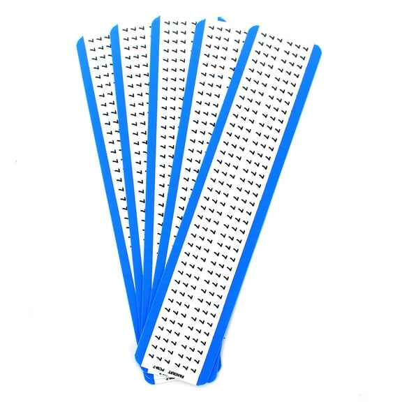 Panduit Pcm-7 Pan-Code Pre-Printed "7" Pcm Vinyl Cloth Marker Cards (5 Pack)