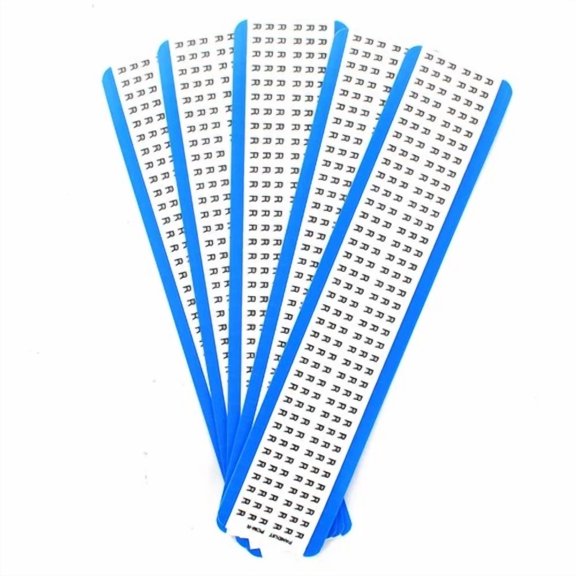 Panduit Pcm-R Pan-Code Pre-Printed "R" Pcm Vinyl Cloth Marker Cards (5 Pack)