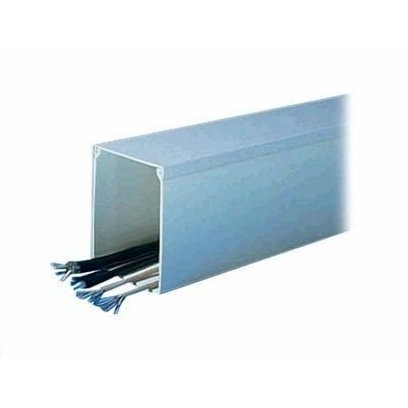 Base Raceway, FS2 Series, 1 Channel, 2-1/4 in W, 3.14 in H, 6 ft L, Gray