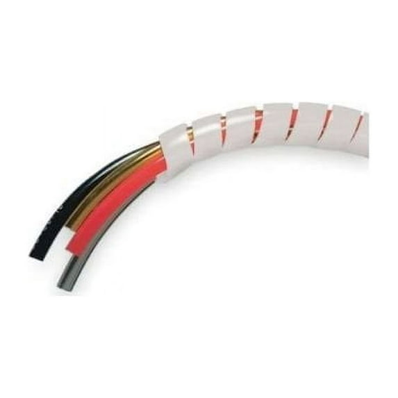 Panduit T50F-C Polyethylene Spiral Wrap, 100-Feet, Natural - T50F-C