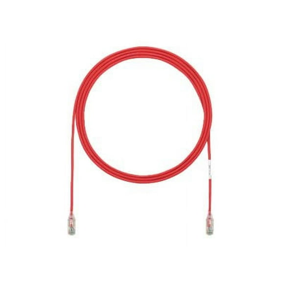 Panduit TX6-28 Category 6 Performance - Patch cable - RJ-45 (M) to RJ-45 (M) - 10 ft - UTP - CAT 6 - halogen-free, molded, snagless - red