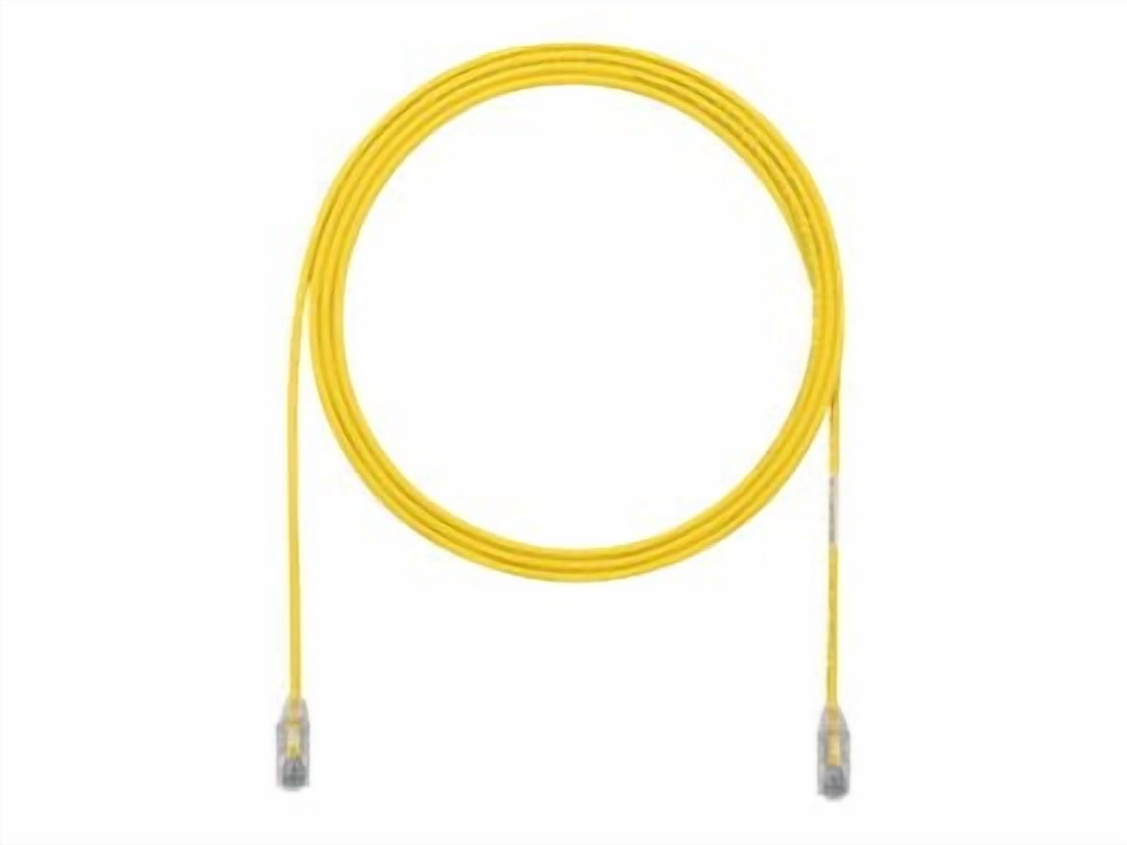 Panduit Tx6-28 Category 6 Performance - Patch Cable - Rj-45 (m) To Rj-45 (m) - 2 Ft - Utp - Cat 6 - Booted, Halogen-free, Stranded - Yellow
