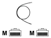 Panduit Tx6 Plus Patch Cable Rj-45 (m) To Rj-45 (m) 7 Ft Utp Cat 6 Booted, Stranded Black
