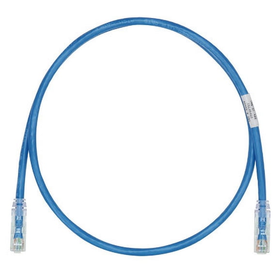 Panduit Tx6-28 Category 6 Performance - Patch Cable - Rj-45 (m) To Rj-45 (m) - 3 Ft - Utp - Cat 6 - Booted, Stranded - Blue