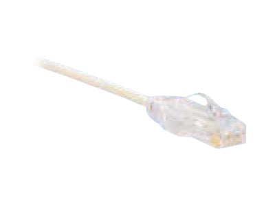 Panduit TX6-28 Category 6 Performance - Patch cable - RJ-45 (M) to RJ-45 (M) - 6 in - UTP - CAT 6 - IEEE 802.3at - booted, halogen-free, snagless, stranded - off white
