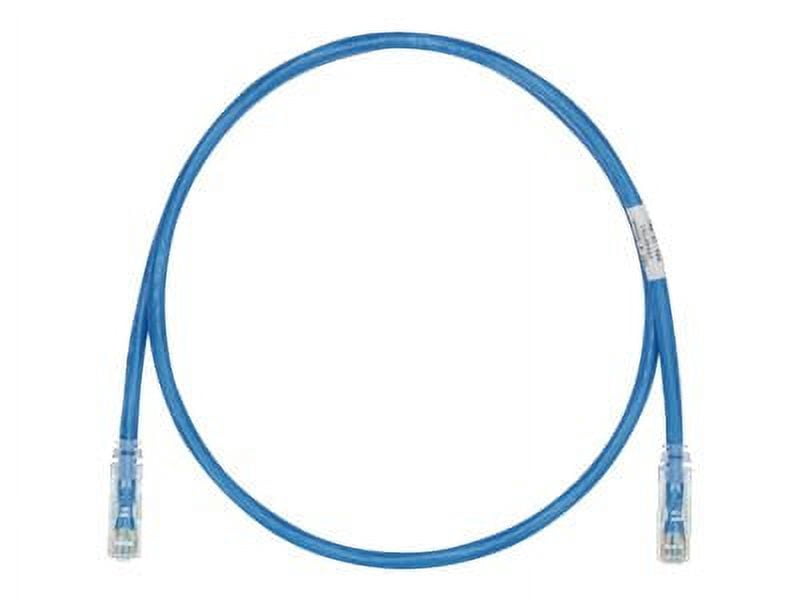 Panduit Tx6-28 Category 6 Performance - Patch Cable - Rj-45 (m) To Rj-45 (m) - 8 In - Utp - Cat 6 - Ieee 802.3at - Booted, Halogen-free, Snagless, Stranded - Blue