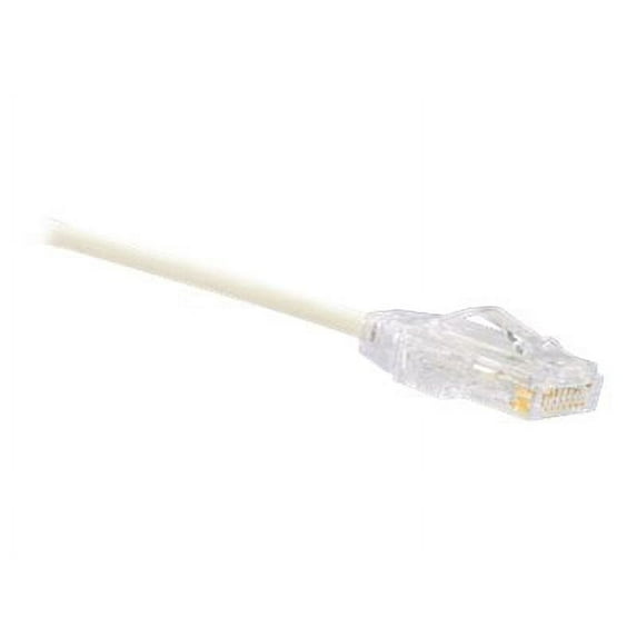 Panduit 10ft Category 6a UTP Gold Plated Contact Network Patch Cable - Off White