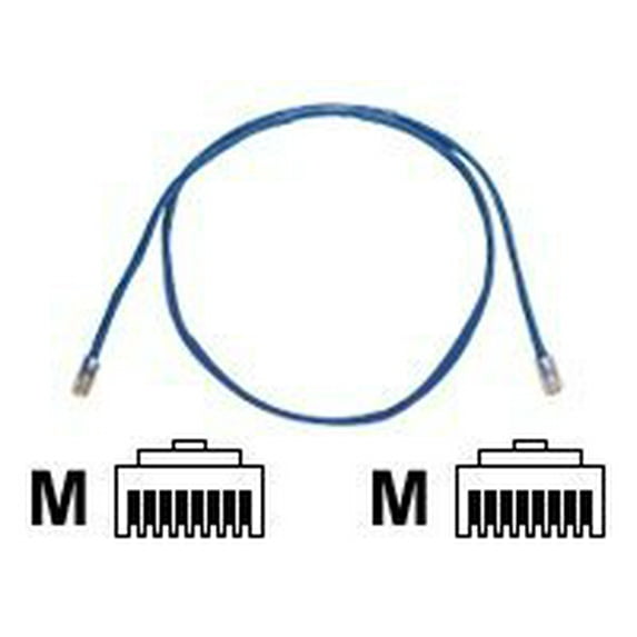 PANDUIT TX5e Cat.5e UTP Patch Cable - RJ-45 Male Network - RJ-45 Male Network - 10ft - Blue