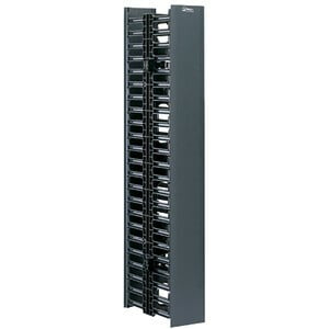 Panduit Netrunner Rack Cable Management Panel (vertical) Black 45u