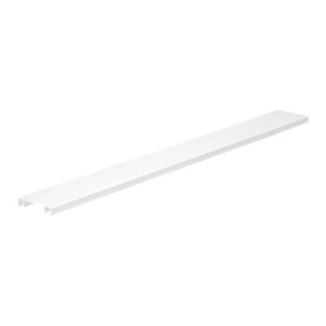Panduit HS2X2LG6NM Wire Duct - 6ft, Gray, PVC, For Hinging Cover (Cover Sold Separately)