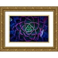 thumbnail image 1 of Pandya, Hardik 24x17 Gold Ornate Wood Framed with Double Matting Museum Art Print Titled - Wild Flowers, 1 of 4