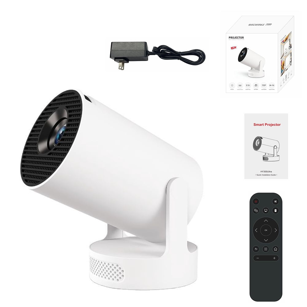 Panefright Halloween Projector, Mini Portable Projector, 4k With Wifi6 & Bluetooth 5.4, 5w Hifi Speaker, Auto Vertical Keystone, 180° Rotatable for Home, Bedroom & Outdoor Fun