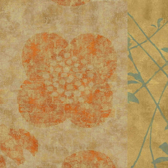 "Panel 4" Painting Print on Wrapped Canvas