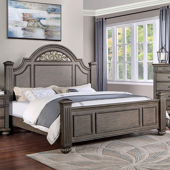 Panel Bed - Casual Style - Bedroom Use - Solid Wood Main
