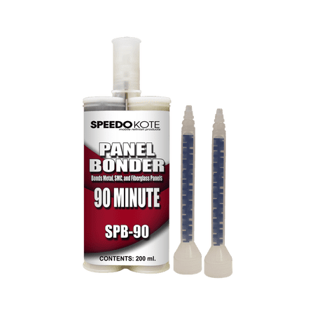 Panel Bonding Epoxy Adhesive, 2 Component, 200 mL Cartridge with 2 tips, SPB-90