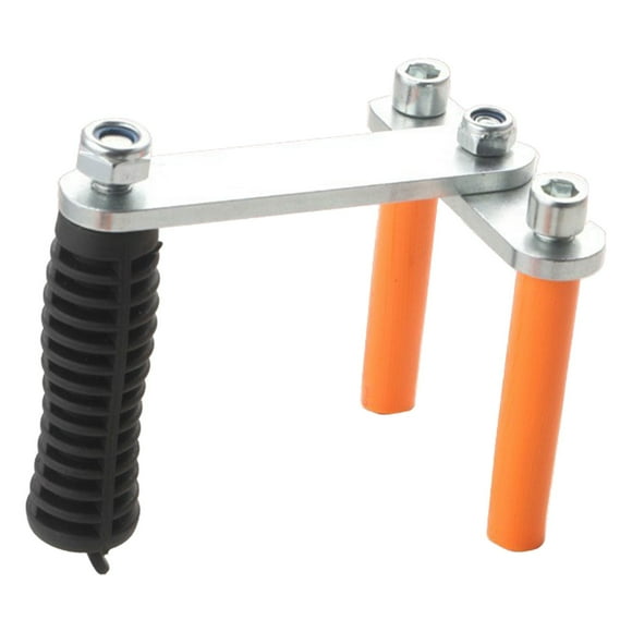 Panel Clamp Carrier, Stainless Steel Clamp Carrier, Heavy Duty Portable Gripper Lifting and Handling Tool, for Drywall Glass Tile Plywood (Orange) 4.72x5.91"
