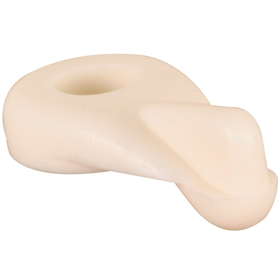 Panel Clip Flush, Nylon White (25-pack)