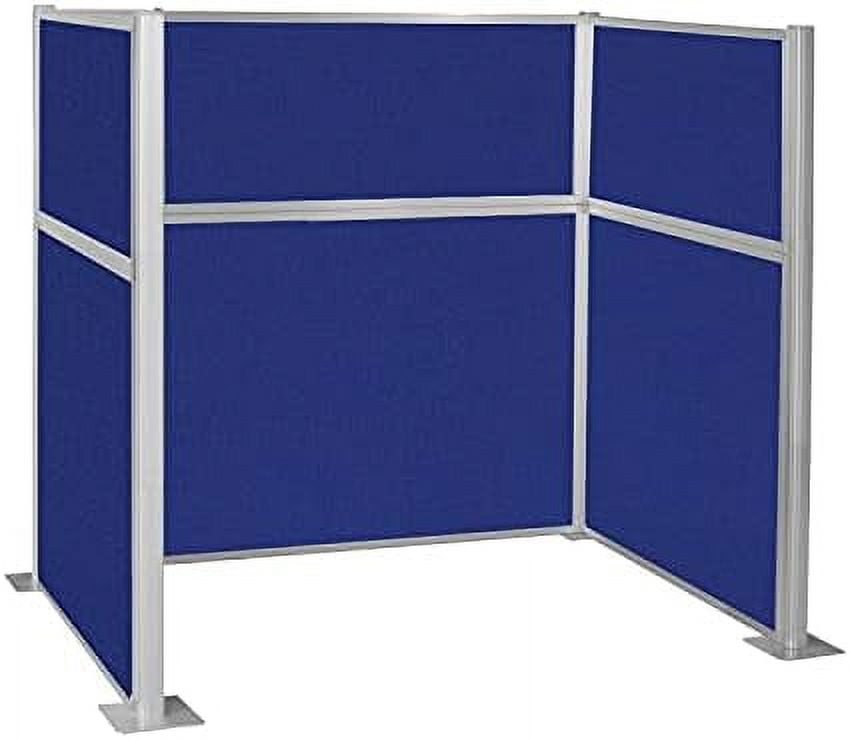 Panel Cubicle Kit 6' X 4' “U” Shape Workstation Wall Partition