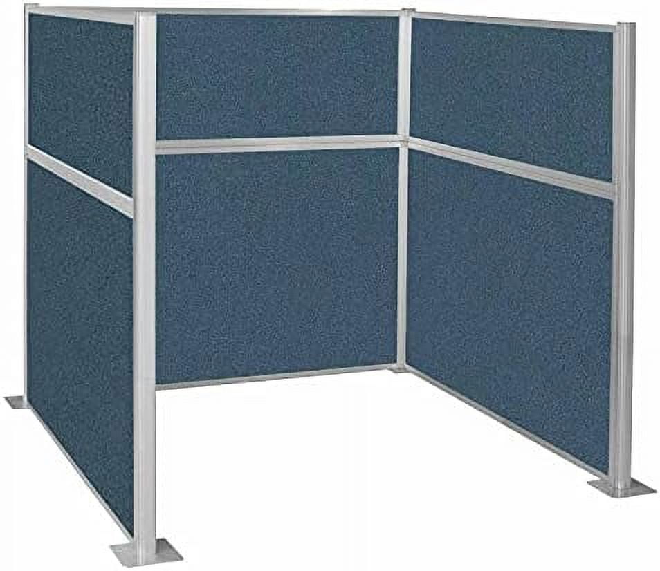 Panel Cubicle Kit 6' X 6' “U” Shape Workstation Wall Partition