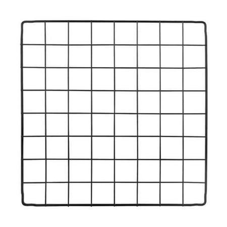 Panel, DIY Cage Iron Expandable for Dog Guinea Indoor Enclosure Black General Grid