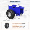 thumbnail image 1 of Panel Dolly 600 LBS Capacity with 10 Inch Inflatable Tires Adjustable Drywall Mover for Sheets  Transport All Terrain Moving, 1 of 6