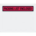 thumbnail image 1 of Panel Face Red "Packing List Enclosed" Envelopes 7" X 5 1/2" (1000 Case), 1 of 3