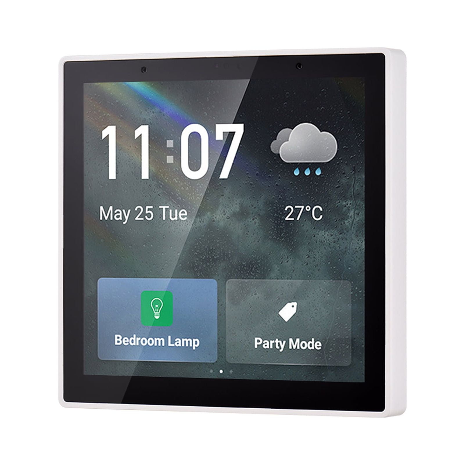 Panel,Function App Remote Lcd Screen Temperature Weather Display Panel Wifi Scene Remote With 4-inch With 4-inch Lcd App Remote With Switch Bt Function Wall Switch Bt Dsfen