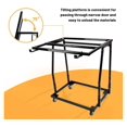 Panel Handler Cart and Shop Stand, Steel Tilting Panel Mover Mobile