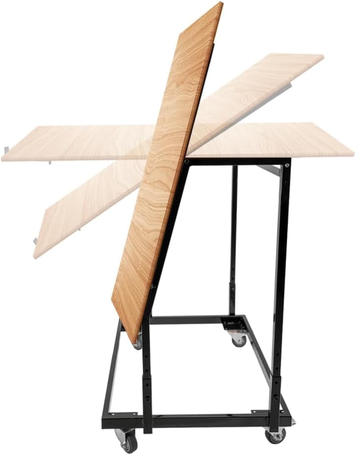 Panel Handler Cart and Shop Stand, Steel Tilting Panel Mover Mobile
