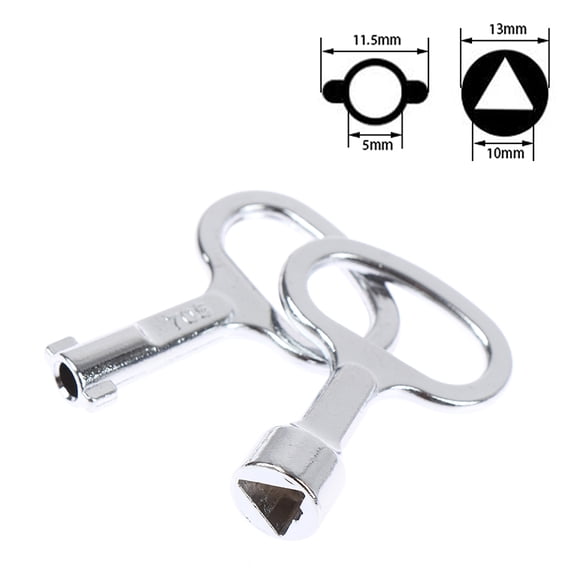 Triangle Socket Box Panel Lock Key Universal Wrench Triangle/Socket Electrical Cupboard Box ...