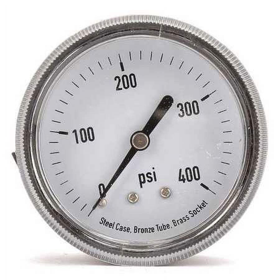 Panel Mount Pressure Gauge,U Clamp,21/2