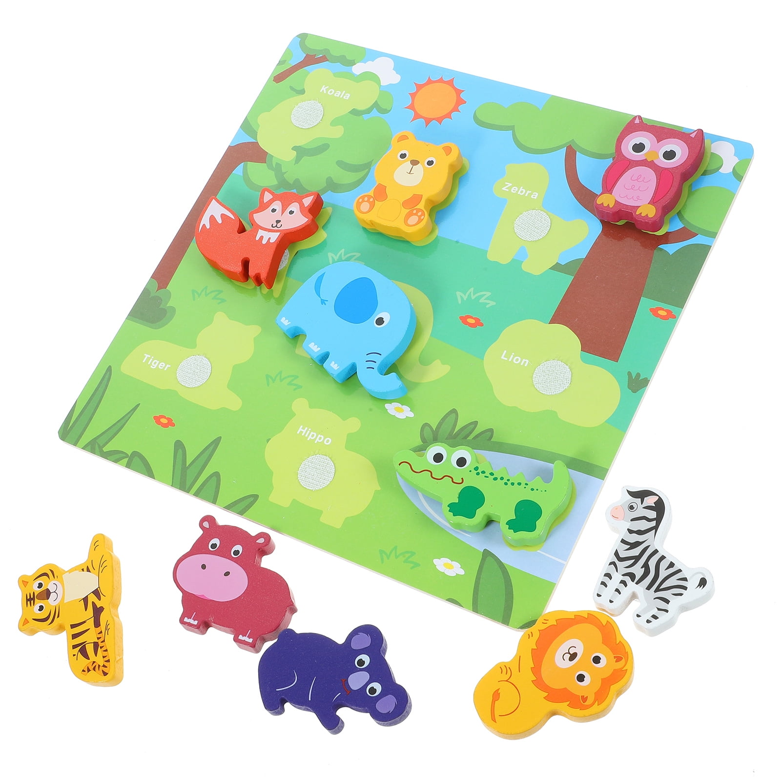 Panel Multicultural Learning Puzzles Cars Toys Wooden for Kids