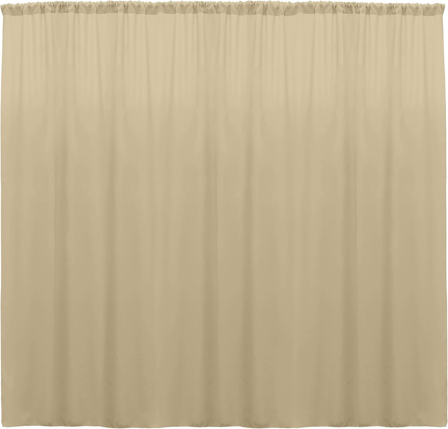 Panel- Polyester Backdrop Drape 72 x 96-inch Tan Beige - Walmart.com