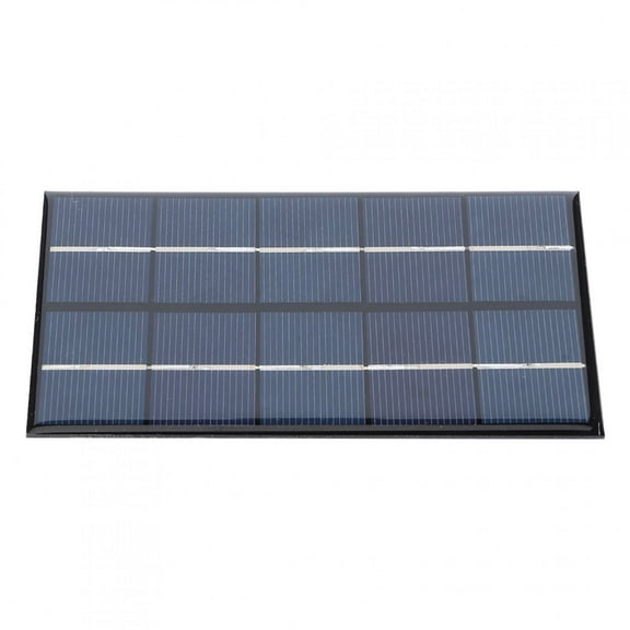 Blantye 1.9W 5V Mini módulo de panel solar de polisilicio Solar Cargador de batería para acampar al aire libre Piezas de bricolaje