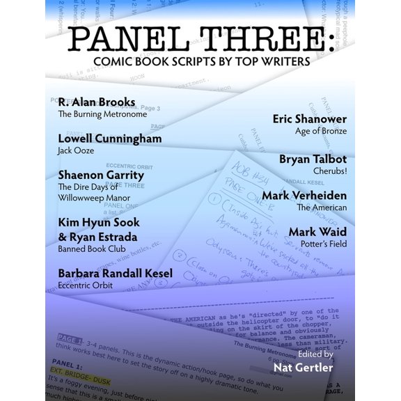 Panel Three: Comic Book Scripts by Top Writers (Paperback)