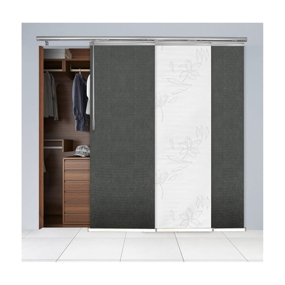 Panel Track System|Adjustable Room Divider|Steel Wall & Ceiling Mount