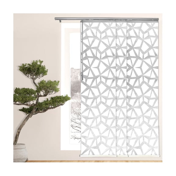 Panel Track System|Room Divider|Steel Wall & Ceiling Mount|66"L x 94"H