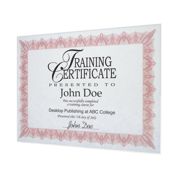 Panel Wall Acrylic Frame, 11 X 8 1/2, Clear | Bundle of 5 Each