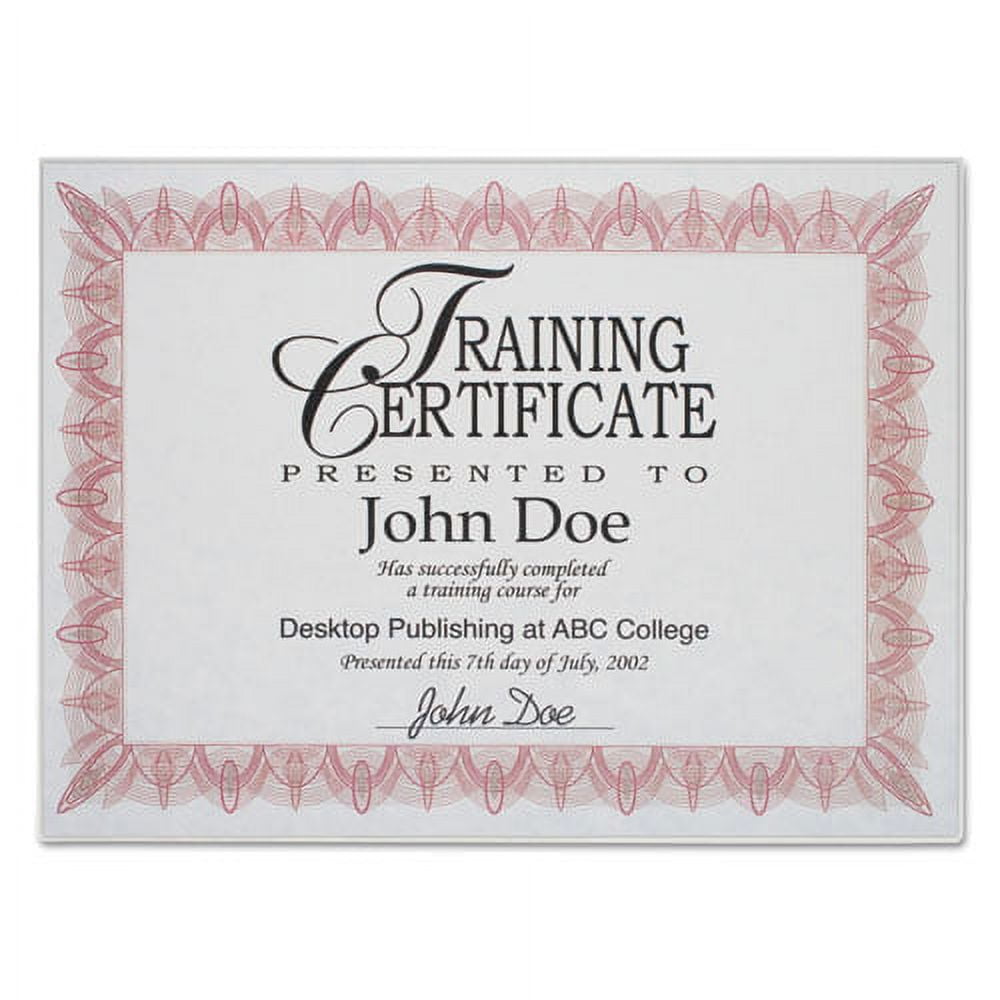 Panel Wall Acrylic Frame, 11 x 8.5, Fabric Panel Mount, Clear Bundle