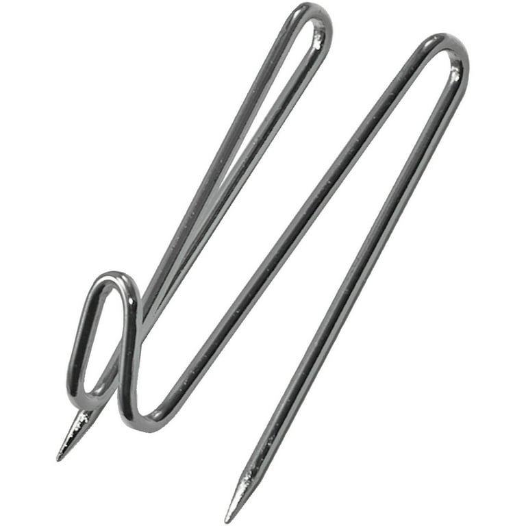 Panel Wall Wire Hooks, Silver, 25 Hooks/Pack Panel Wall Wire Hooks, Silver, 25 Hooks/Pack