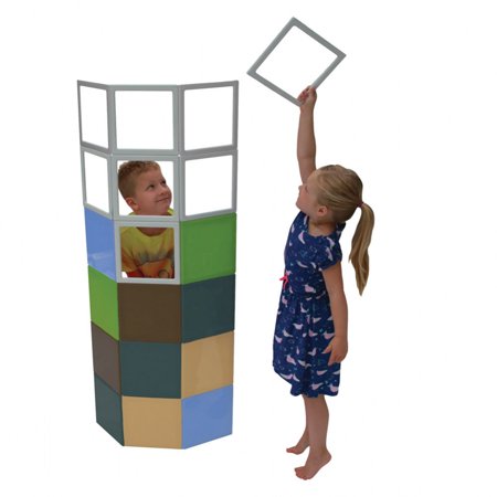 Panelcraft Earth Solids Magnetic Building Set - Set of 19