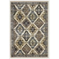 thumbnail image 1 of Panels Ivory 3 ft. x 4 ft. Machine Washable Traditional Indoor Area Rug, 1 of 4