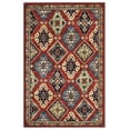 thumbnail image 1 of Panels Rust 2 ft. x 3 ft. Machine Washable Traditional Indoor Area Rug, 1 of 4