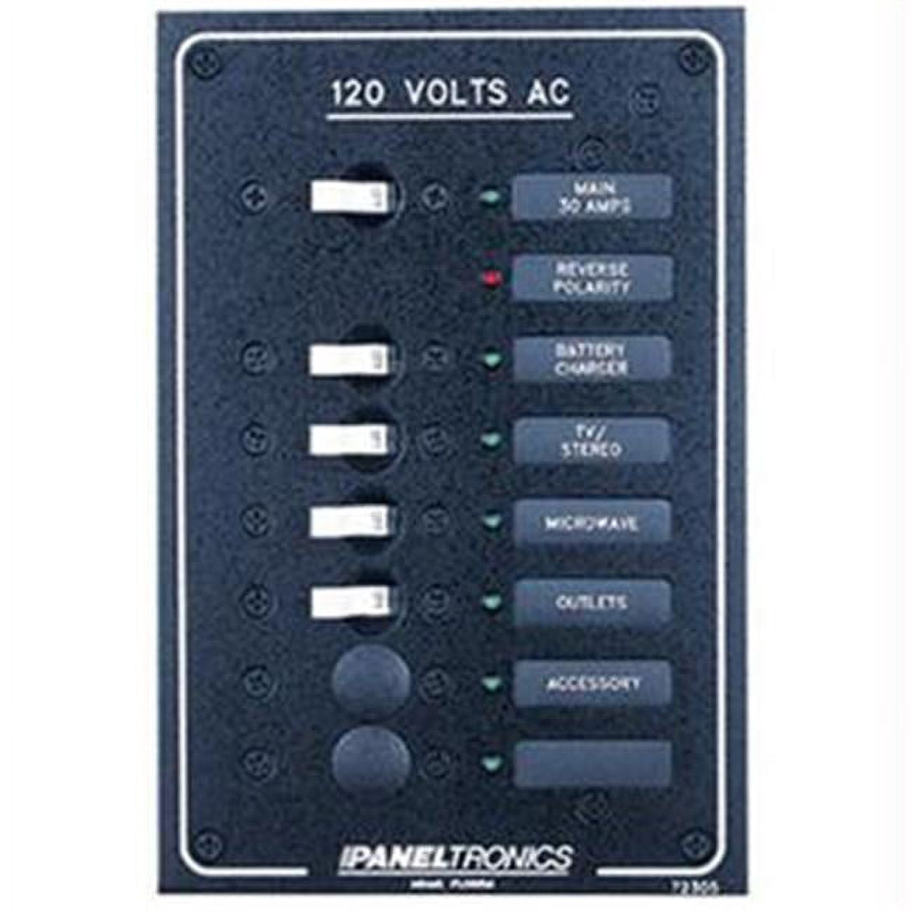 Paneltronics Standard AC 6 Position Breaker Panel & Main w/LEDs [9972305B]