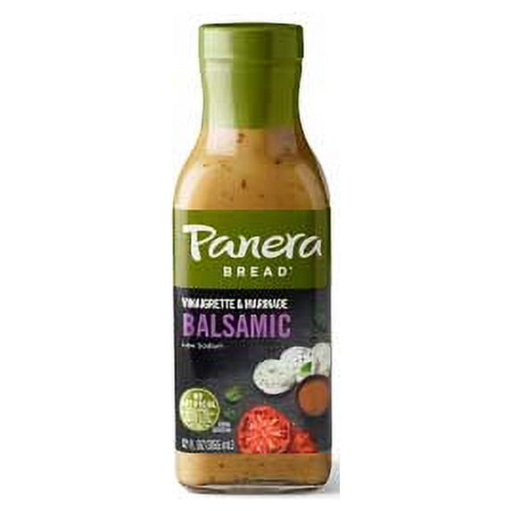 Panera Balsamic Salad Dressing, 12 Ounce -- 6 per case.