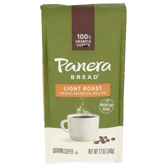 Panera Bread Coffee Light Roast Ground 12 oz (Pack of 6)