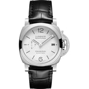 Panerai Luminor Quaranta Automatic White Dial Leather Strap Men's Watch PAM01371