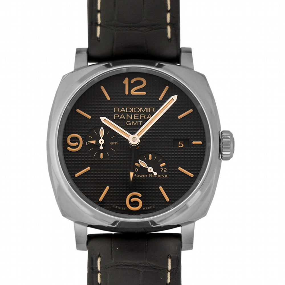 Panerai Radiomir GMT Power Reserve Automatic Black Dial 45 mm