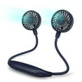 thumbnail image 1 of Panergy Portable Neck Fan, Rechargeable Battery Fan, Hands-free Design with 6 Speeds, 360° Adjustable High Flexibility Wearable Fan for Home Office Workout Travel, 1 of 7